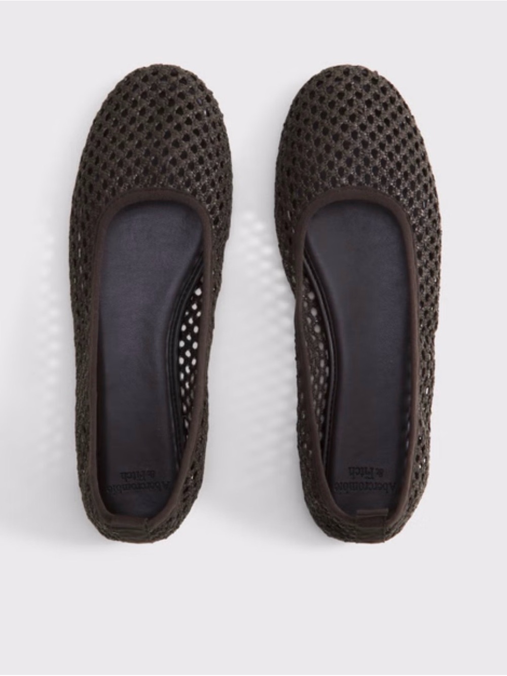 Abercrombie & Fitch Woven Ballet Flats - Brown